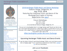 Tablet Screenshot of hfaa.org